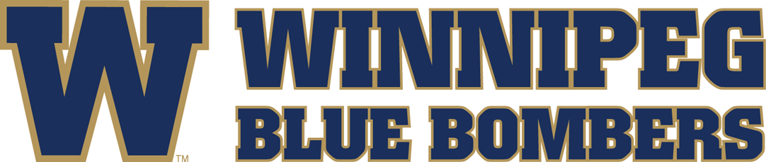 Winnipeg Blue Bombers 2012-Pres Wordmark Logo vinyl decal